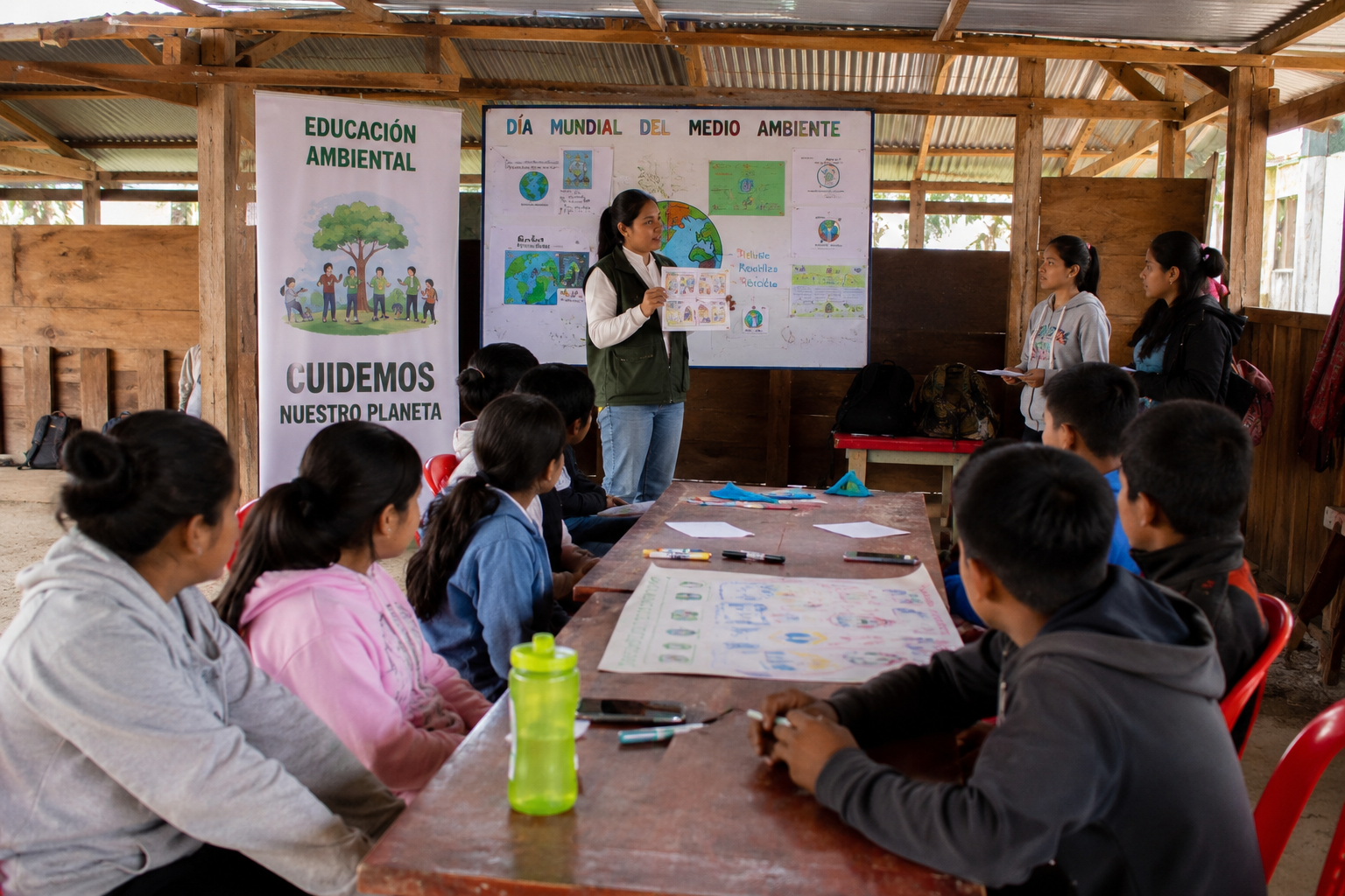 Taller de educación para la sostenibilidad y ciudadanía responsable en Perú